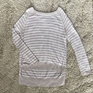 Lululemon Striped Long Sleeve sweater